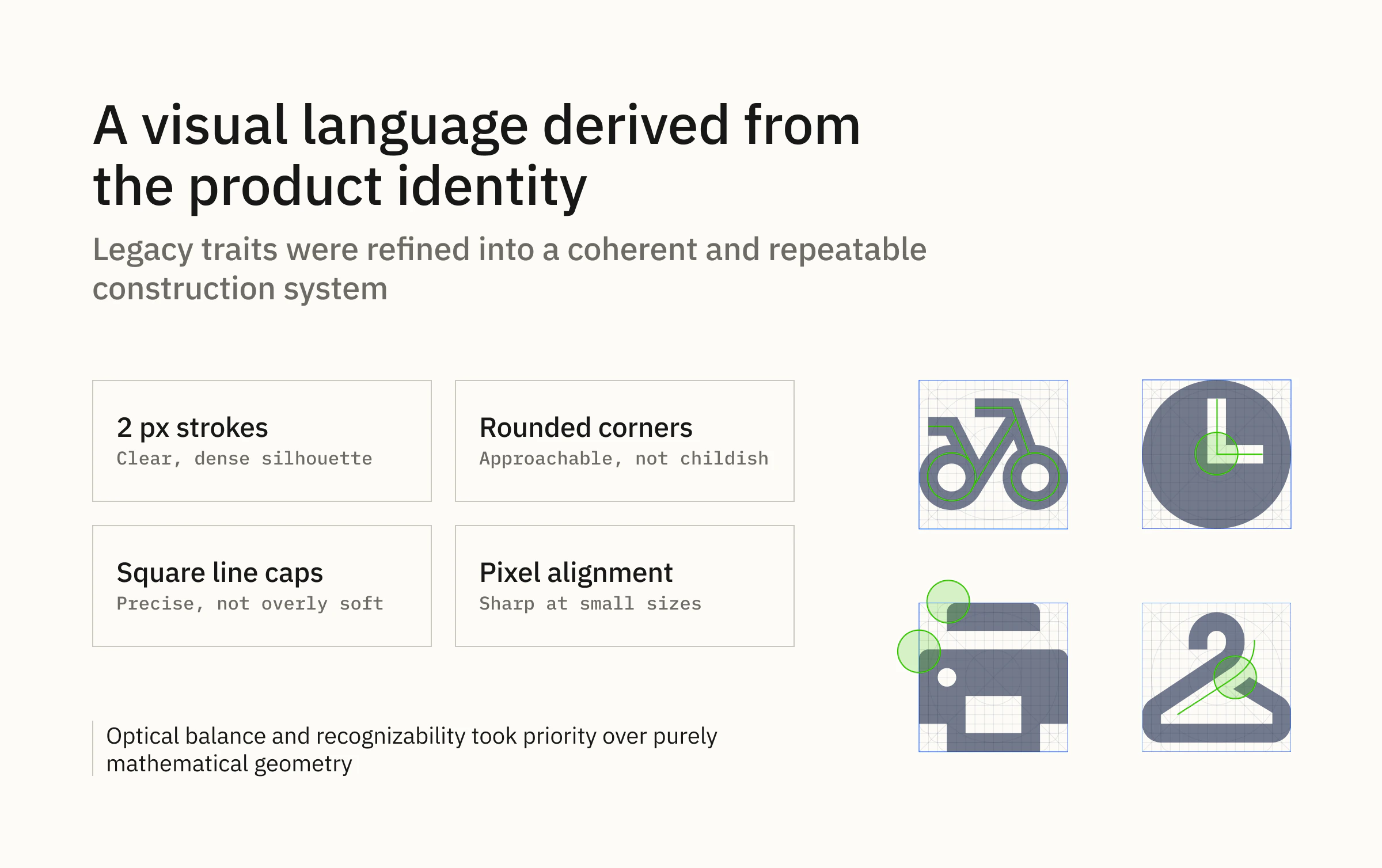 2. Defining the new icon system
